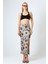 Dalgıç Kumaş Yırtmaçlı Uzun Etek Maxi Boy 92 cm Soft Renkli 1