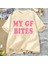 Benim Gf Isırıkları Tshirt Komik Erkek Kız Arkadaşı T-Shirt Çift Pamuk Kısa Kollu Tees Moda Y 1