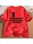 Ben Zihinsel Kararsız Kadın T-Shirt Erkekler Rahat Seviyorum Ben Kalp Zihinsel Kararsız Kadın 1