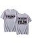 Trump Ben Felon Için Oylama T Shirt Adam Pamuk Rahat Kısa Kollu Tee Amerik 1