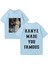 Kanye West Vintage T Shirt Made You Ünlü Adam Kadın's Gevşek Günlük Kıyafetler Hip Hop Street 1