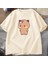 Erkekler T-Shirt Sevimli Karikatür Bubu Dudu Tshirt At Flip-Flop Atma Komik Pamuk Kısa Kollu 1