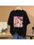 Rapçi Megan Thee Stallion Vintage Grafik T Hip Hop Streetwear Erkek Kadın Gevşek 1