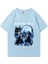 Insan Şansla Alfa Seçim Tarafından Kurt Grafik T-Shirt Moda Hip Hop Vintage Kısa Kollu T-Shir 1