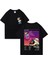 Rapçi Kanye West Mezuniyet Müzik Albümü Grafik T Shirt Erkek Kadın Hip Hop Streetwear Gevşek 1