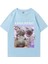 Moo Deng Kabarık Domuz Tayland'da Bebek Komik Meme T-Shirt Erkek Kadın Kawaii Streetwear T-Sh 1