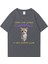 Sıcak Satış Otizm Kedi Komik Grafik Baskı T-Shirt Erkek Kadın Casual Tops Kısa Kollu Giysiler 1