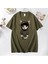Tonka T Shirt ile Yeat Kitty Erkekler Komik Sevimli Kedi Grafik Tee % Baskılı Tişört Pamuk Te 1