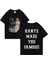 Kanye West Vintage T Shirt Made You Ünlü Adam Kadın's Gevşek Günlük Kıyafetler Hip Hop Street 1