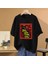 Bebek Lazanya Harajuku Kedi Grafik T-Shirt Erkek Kadın Rahat Hip Hop Streetwear Büyük Boy Kıs 1