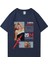 Sabrina Marangoz Grafik Kısa Kollu % Pamuk Vintage Boy Streetwear T-S 1
