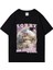 Ben Sadece Bir Kız Komik Kedi Meme Baskı T-Shirt Erkek Kadın Vintage % Pamuk Büyük Boy T 1