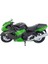 1:12 Ölçek Kawasaki Zx -14 2011/// Metal Motosiklet 3