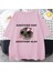 Üzgün Hamster Başka Bir Gün Slay Komik Grafict-Pamuk Kawaii Tshirt Erkekler Kadın Bask 1