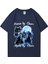 Insan Şansla Alfa Seçim Tarafından Kurt Grafik T-Shirt Moda Hip Hop Vintage Kısa Kollu T-Shir 1