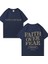 Hip Hop Faith Over Fear Print Cotton T Shirt Men Women Streetwear Harajuku Plus Size Tops Sum 1