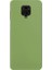 Xiaomi Redmi Note 9 Pro Ince Mat Silikon Kılıf Yeşil 2