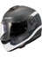 Strobe 2 Vıctory Mat Gri-Mavi-Kum Kask 3