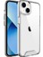 Apple iPhone 14 - Kılıf Şeffaf Sert Koruyucu Gard Silikon - Şeffaf 1
