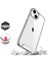 Apple iPhone 14 - Kılıf Şeffaf Sert Koruyucu Gard Silikon - Şeffaf 4