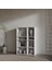 Lime Suntalam Kitaplık ( 140 x 100 x 37 ) Beyaz ( Parlak ) 1