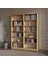Alizya Suntalam Kitaplık ( 200 x 160 x 28 ) Bambu ( Parlak ) 1