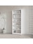 Eby Suntalam Kitaplık ( 200 x 80 x 28 ) Beyaz ( Mat ) 1