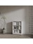 Lucca Suntalam Kitaplık ( 106 x 80 x 28 ) Beyaz ( Parlak ) 1