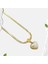 Kalp Dolgulu Damla Zincir Kolye 1