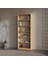Eby Suntalam Kitaplık ( 200 x 80 x 28 ) Bambu ( Mat ) 1