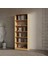 Roni Suntalam Kitaplık ( 200 x 80 x 40 ) Bambu ( Mat ) 1