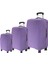 Valiz / Bavul Kılıfı Büyük, Orta, Kabin Boy Kılıf Seti, My Lila 2