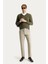 Slim Fit Dar Kesim Likralı Kanvas / Chino Pantolon 2