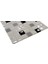 Mutfak Tezgah Arası, Banyo, Sauna, Spa, ve Yaşam Alanlarının Tüm Yüzeyleri İçin. Beyaz-Siyah-Gri Mix. 31.5X31.5 Cm. Fileli Cam Mozaik. ( 10 File Karo = 1 M2 Fiyatıdır ) 2