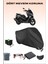 Yamaha Nmax 125 Için Kilit Uyumlu Siyah Motosiklet Branda, Güvenli, Su Geçirmez 1