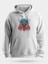 Amerikan Yırtıcı Kartal Unisex Kapüşonlu Sweatshirt 1