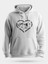 Başak Burcu Virgo Zodyak Kalpli Unisex Kapüşonlu Sweatshirt 1