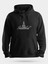 Istanbul Galata Unisex Kapüşonlu Sweatshirt Siyah 1