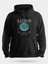 Illusion Illüzyon 2023 Unisex Kapüşonlu Sweatshirt Siyah 1