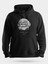 Astronot Kedi Astrocat Unisex Kapüşonlu Sweatshirt Siyah 1