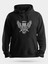 Kara Kartal 1903 Black Eagle Unisex Kapüşonlu Sweatshirt Siyah 1