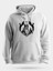 Odin Kuzgunları Unisex Kapüşonlu Sweatshirt Beyaz 1