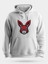Kırmızı Tavşan Unisex Kapüşonlu Sweatshirt 1
