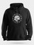 Pati Dostu Köpek Unisex Kapüşonlu Sweatshirt Siyah 1