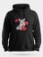 Kalp Balonlu Köpek Unisex Kapüşonlu Sweatshirt 1