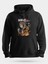Eren Cool Atttack On Titan Unisex Kapüşonlu Sweatshirt Siyah 1