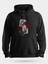 Gangsta Gotik Papaz Kız Iskambil Unisex Kapüşonlu Sweatshirt 1