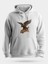 Hırçın Kahve Kartal Unisex Kapüşonlu Sweatshirt 1