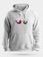 Motifli Renkli Kuşlar Unisex Kapüşonlu Sweatshirt 1