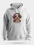 Müzik Dinleyen Sevimli Köpek Unisex Kapüşonlu Sweatshirt 1